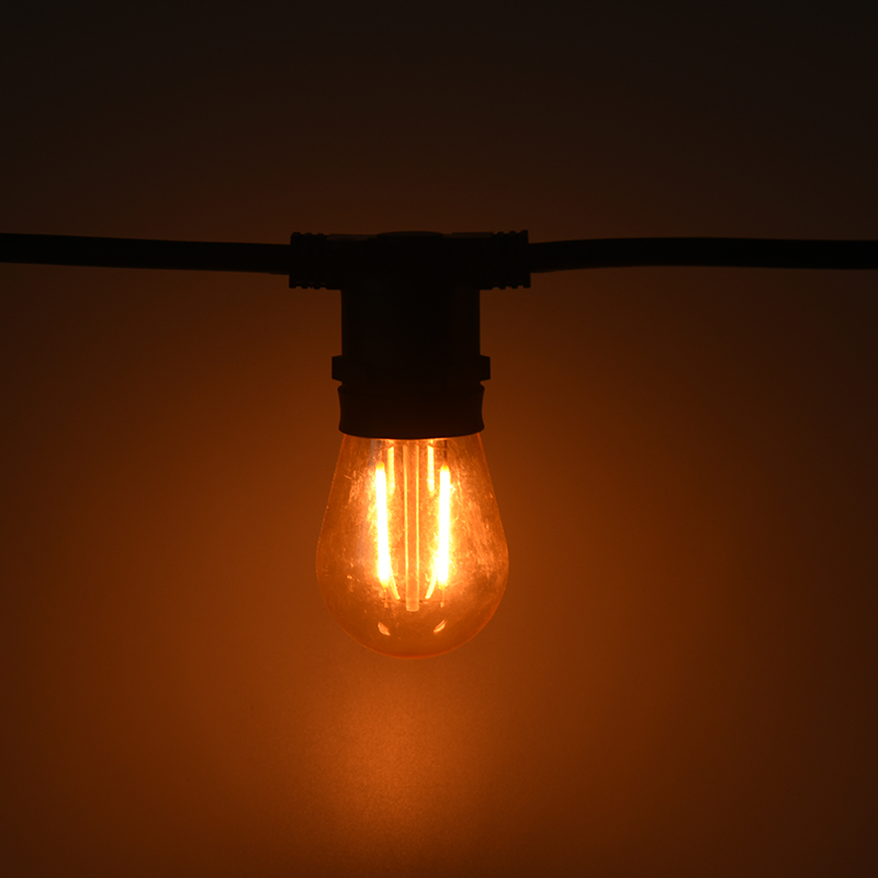 Guirlande lumineuse intégrée à tête plate