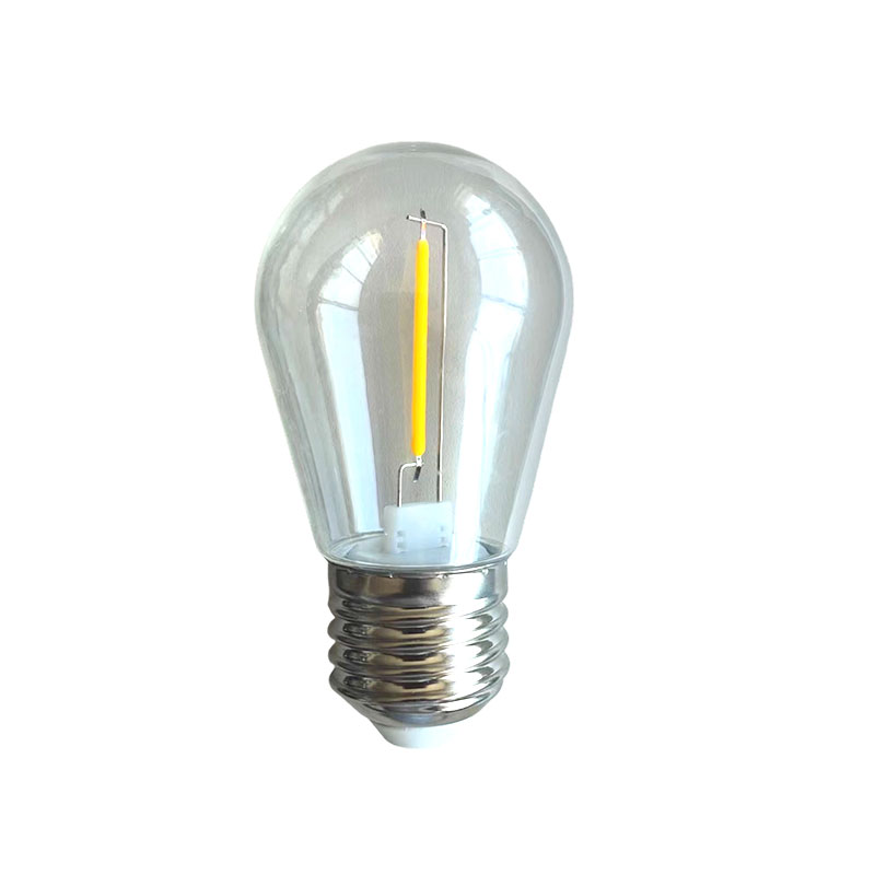 Guirlande lumineuse suspendue S14, base à vis E27 détachable, blanc chaud, économie d'énergie